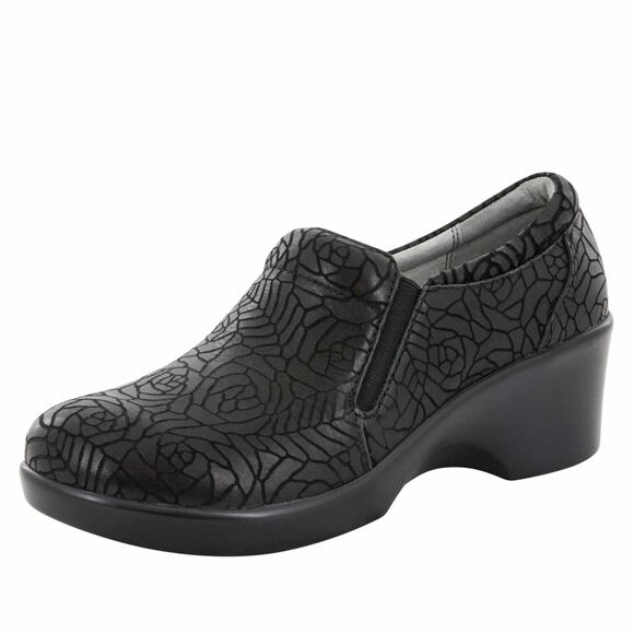 ALEGRIA Eryn Black Floral Notes, Size 41 / US 10.5 - Picture 5 of 14